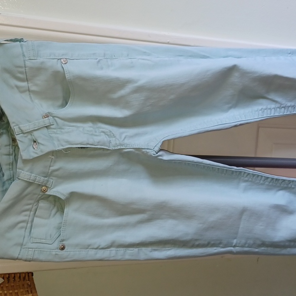 7 Seven  Jeans mint Green sz4